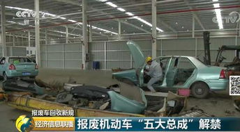 報廢車變廢為寶 每年100億大市場，汽車零配件迎來新機遇